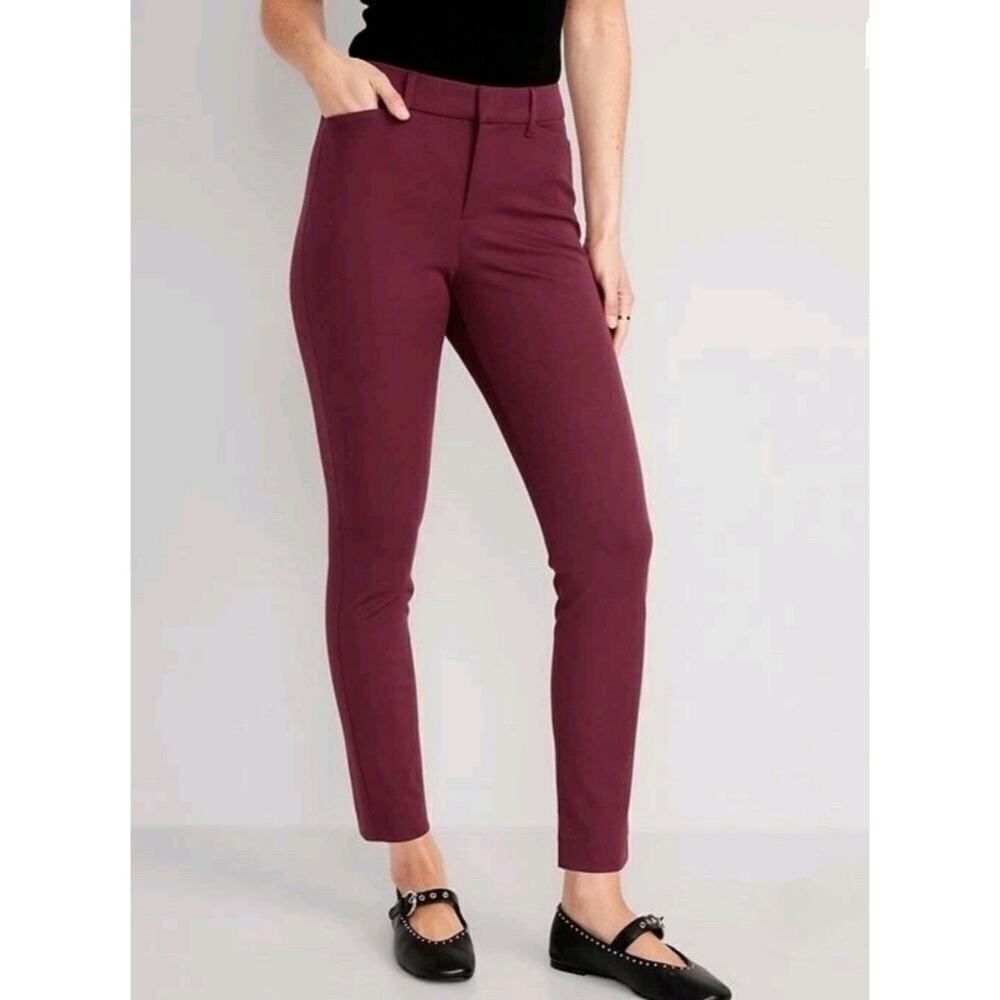 Old Navy Pixie Chino mid rise ankle pants sz 4